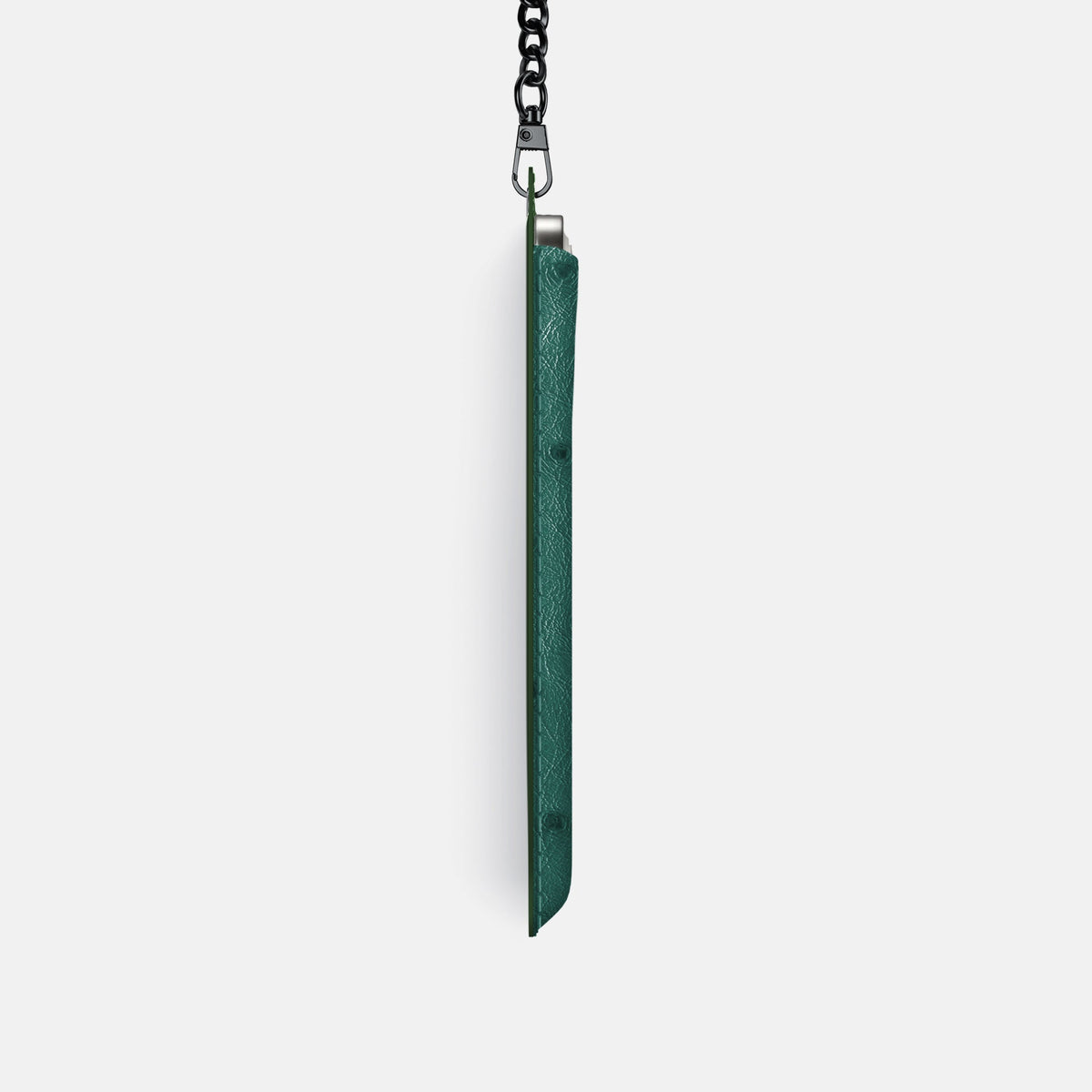 Crossbody Bag For iPhone 18 Pro In Ostrich -4 | Forest-Green-Black