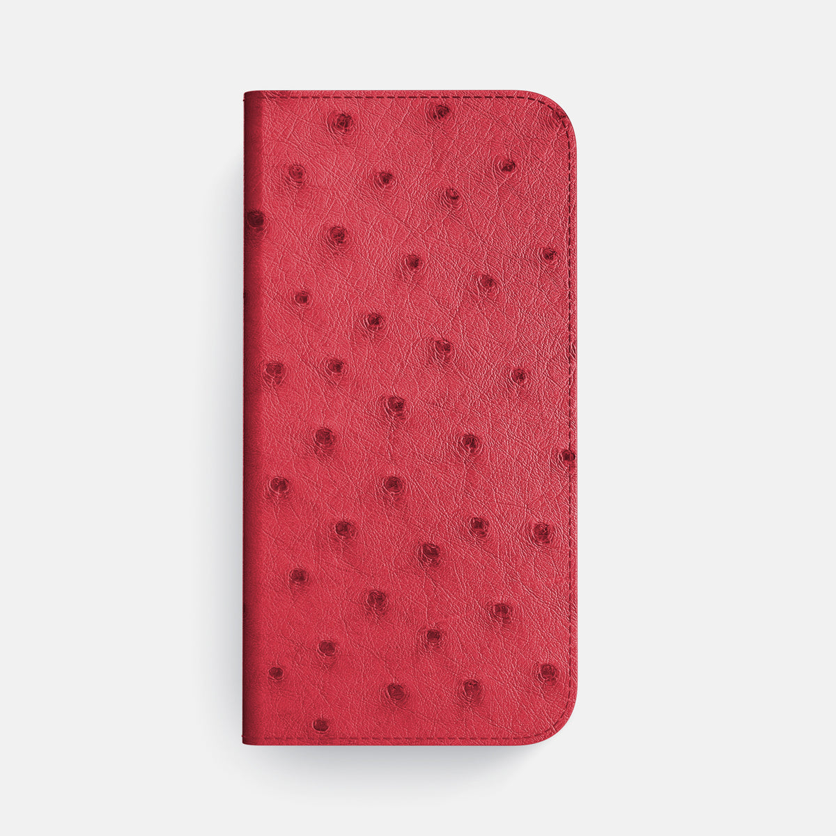 Folio Case For iPhone 17 Pro Max In Ostrich -4 | Red-Black