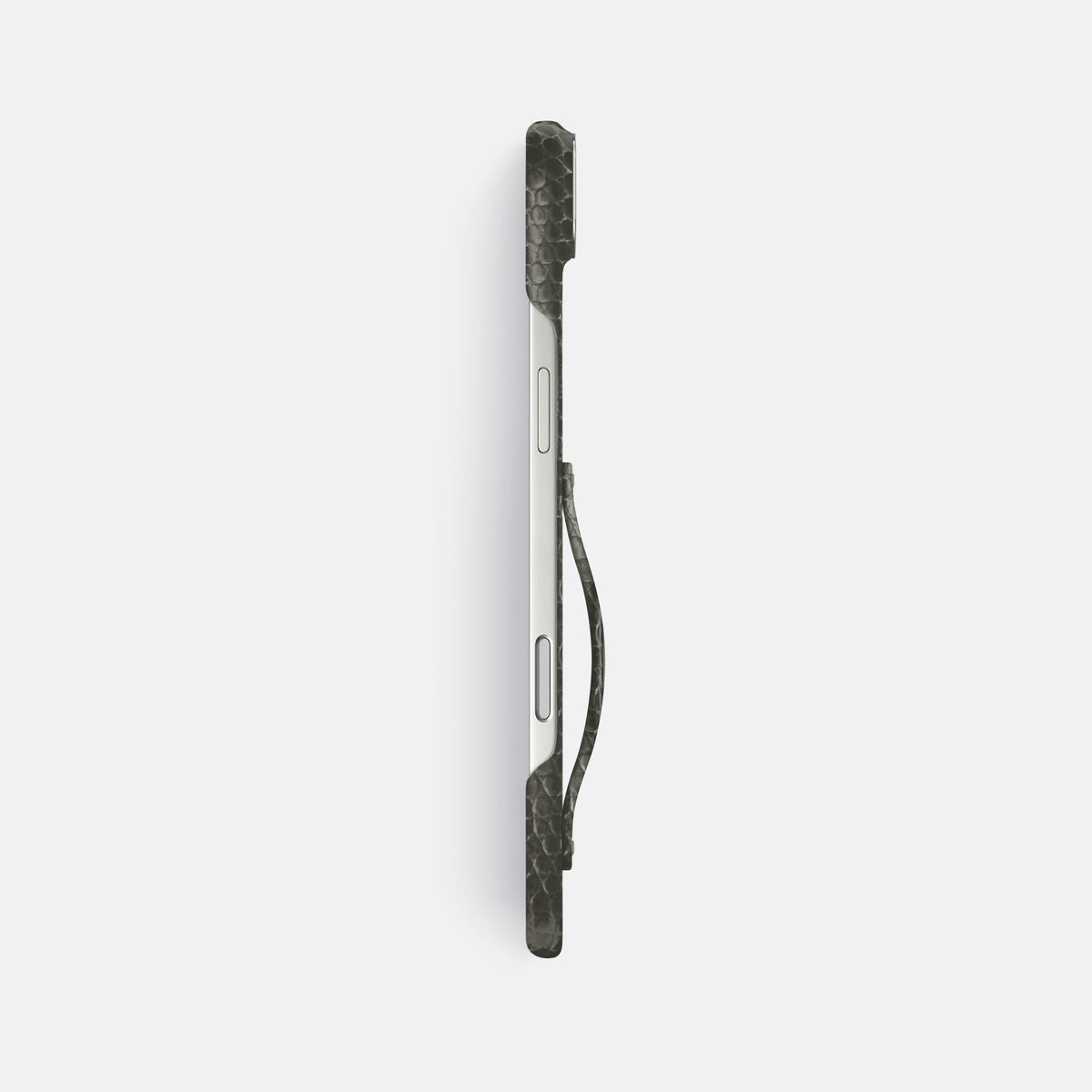 Finger Case For iPhone 17 Air In Lizard -3 | Grey-Steel