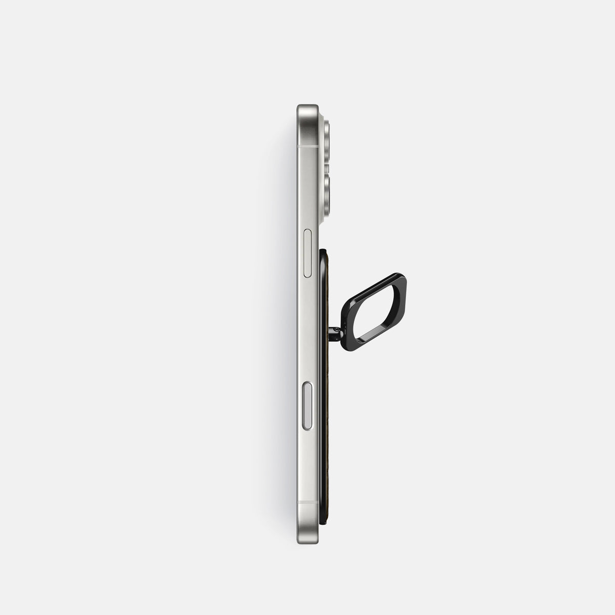 MagSafe Ring For iPhone 17 Pro In Porosus Crocodile -3 | Bronze-Black