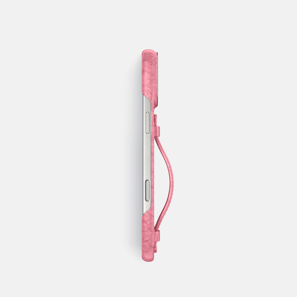 Center Handle For iPhone 18 Pro In Python -2 | Pink-Steel