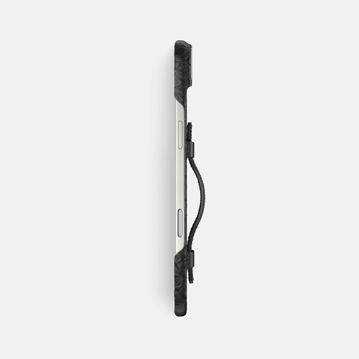 Handle Case For iPhone 17 Air In Python -3 | Black-Steel