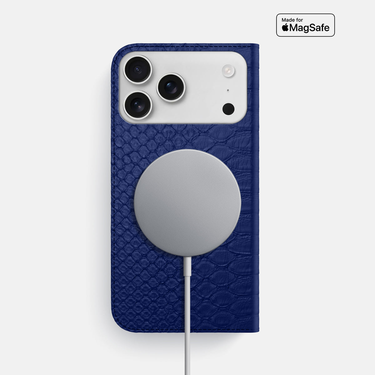 Folio Slim Case For iPhone 17 Pro Max In Python -3 | Royal-Blue