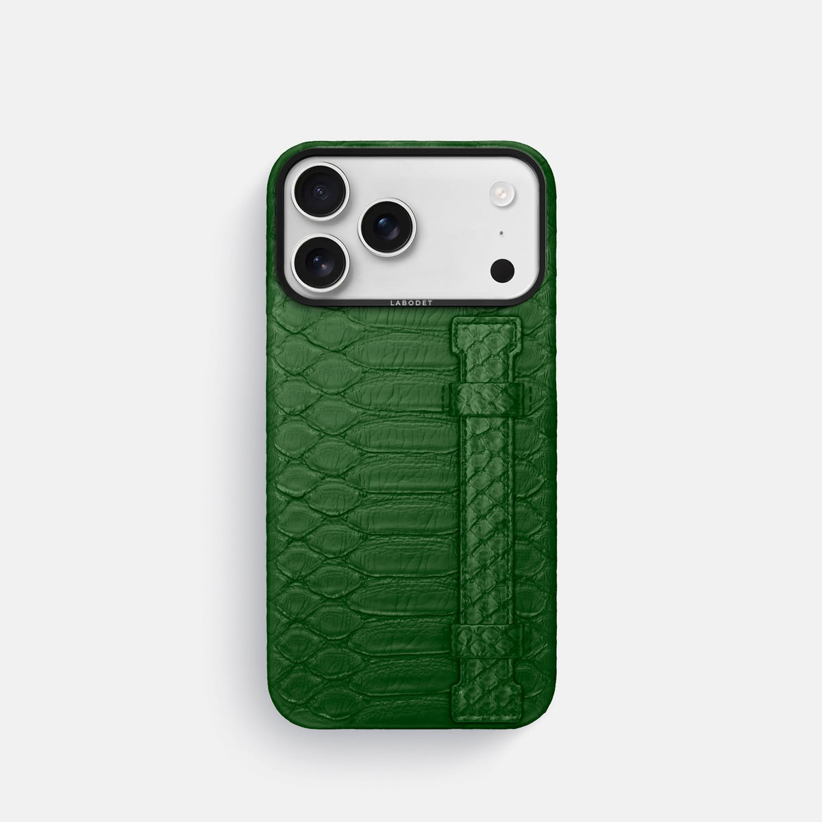 Handle Case For iPhone 18 Pro In Python -1 | Green-Black
