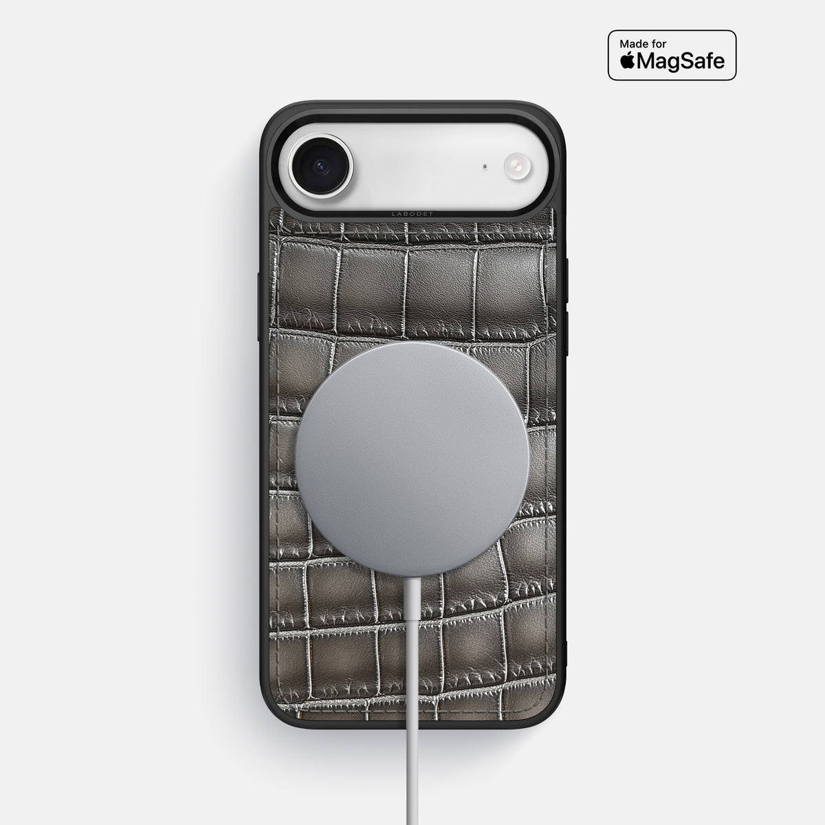 Sport Case For iPhone 17 Air In Patina Alligator -5 | Grey