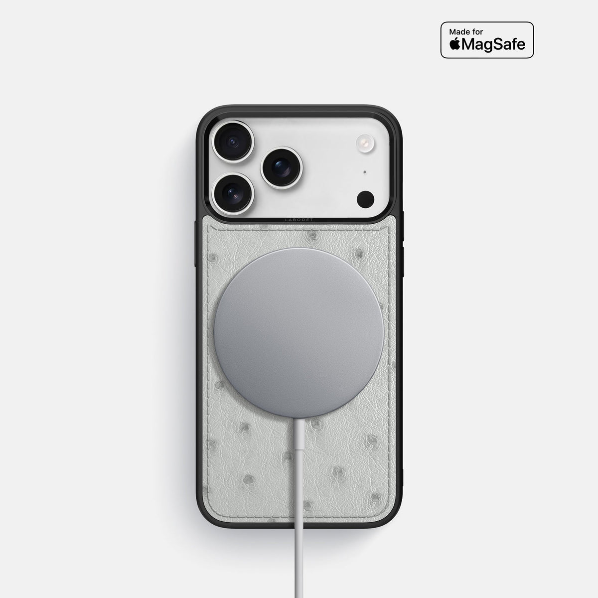 Sport Case For iPhone 18 Pro In Ostrich -5 | White