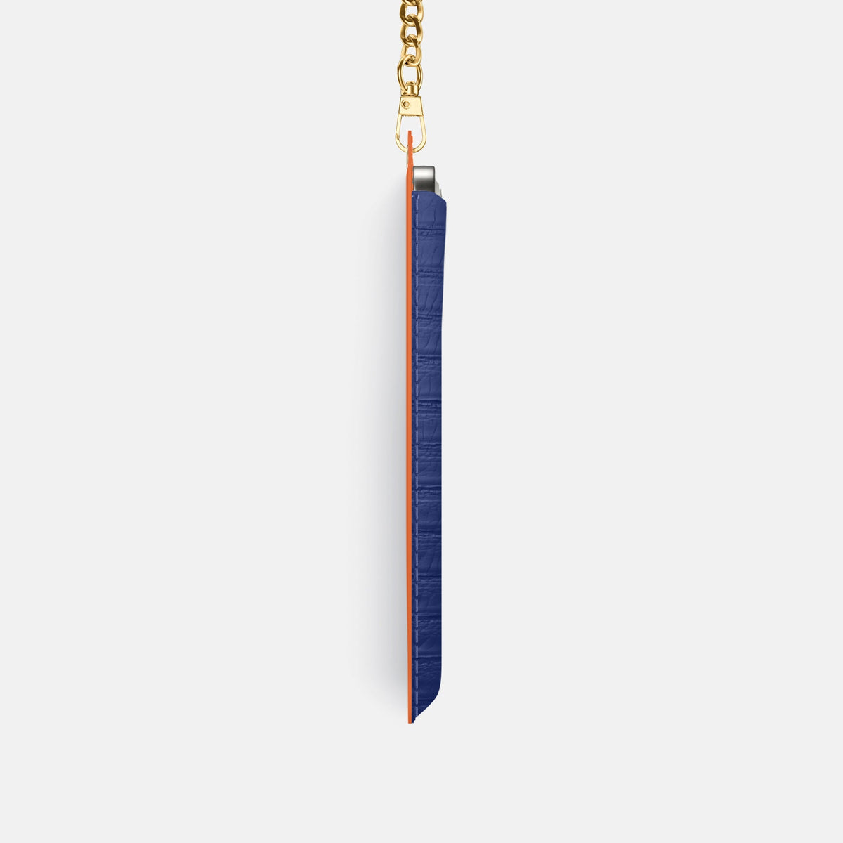 Crossbody Bag For iPhone 18 Pro In Python -4 | Royal-Blue-Gold