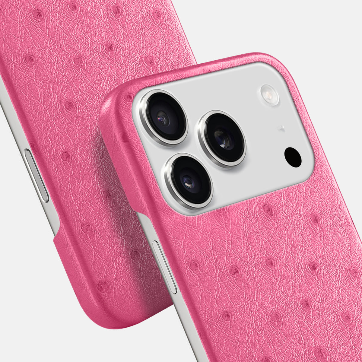 Slim Case For iPhone 17 Pro In Ostrich -6 | Pink
