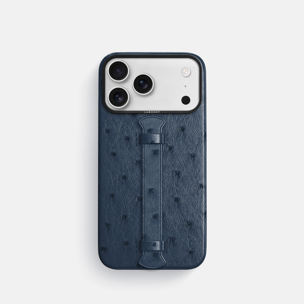 Center Handle For iPhone 17 Pro In Ostrich -1 | Navy-Blue-Black