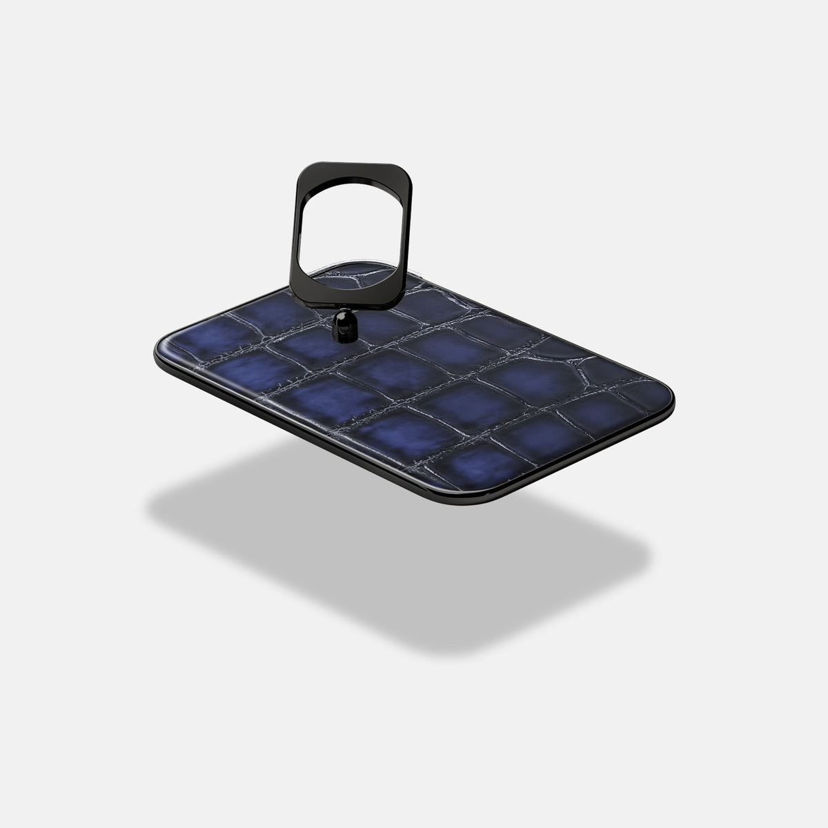 MagSafe Ring For iPhone 18 Pro In Patina Alligator -4 | Havana-Blue-Black