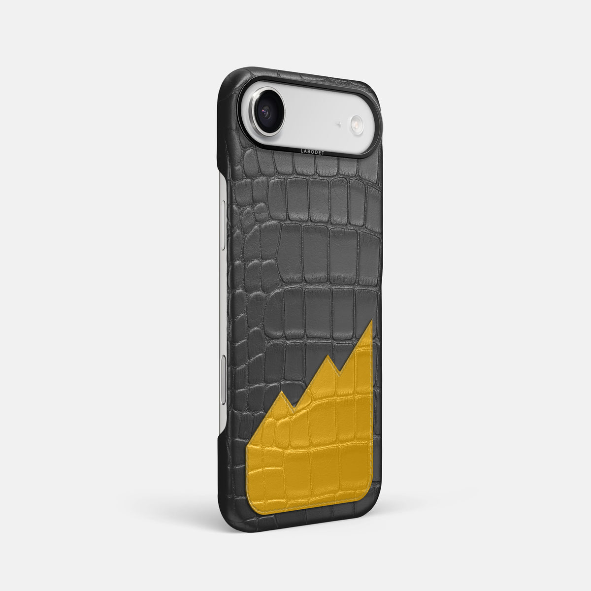 Classic Case With UpOnly For iPhone 17 Air In Alligator -2 | Grey-Black
