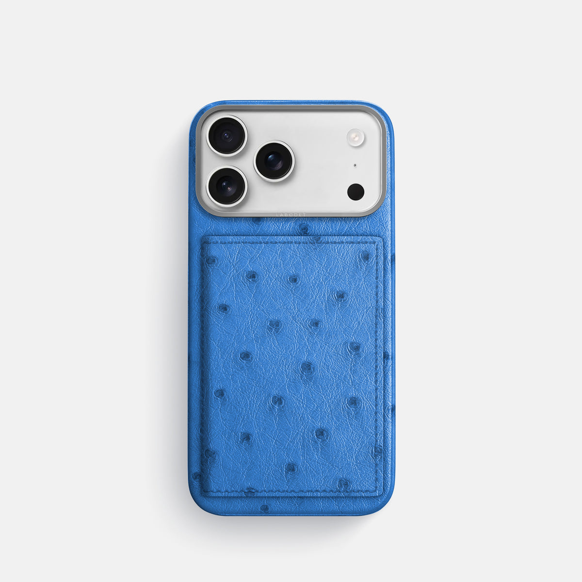 Bi-Fold Case For iPhone 17 Pro In Ostrich -1 | Royal-Blue-Steel