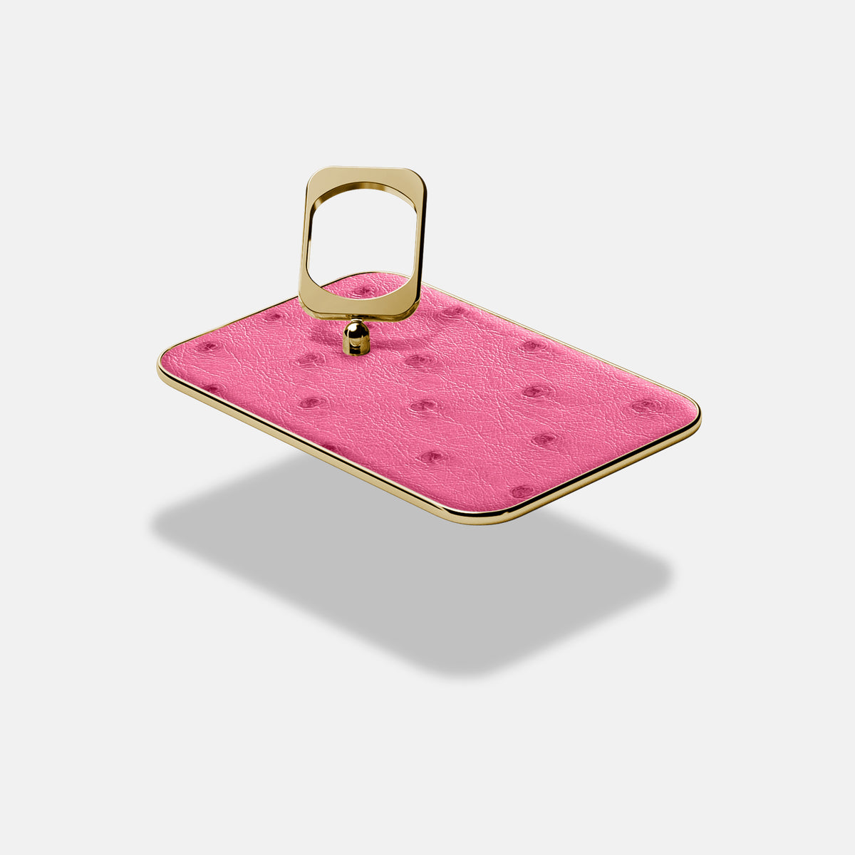 MagSafe Ring For iPhone 17 Pro In Ostrich -4 | Pink-Gold