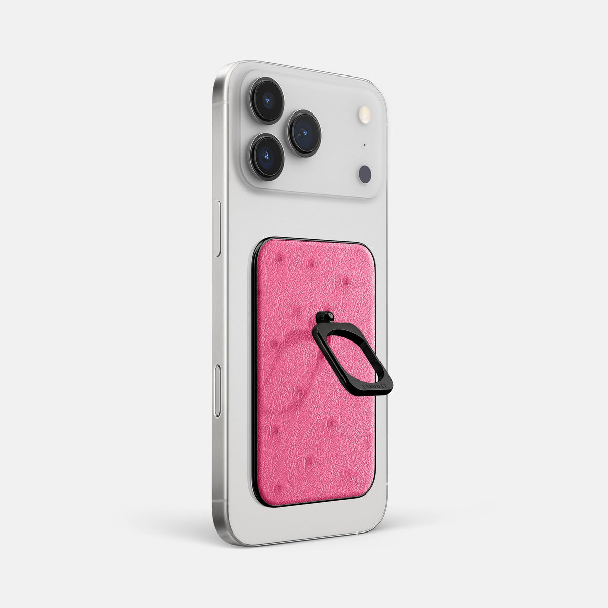MagSafe Ring For iPhone 18 Pro Max In Ostrich -1 | Pink-Black