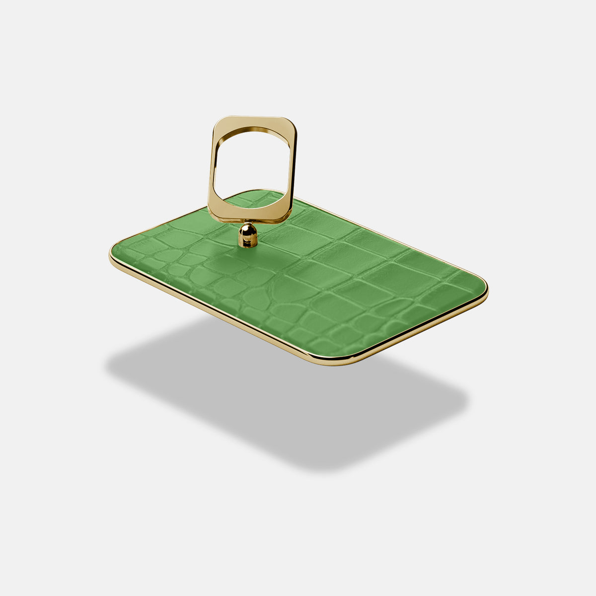 MagSafe Ring For iPhone 17 Pro In Alligator -4 | Apple-Green-Gold