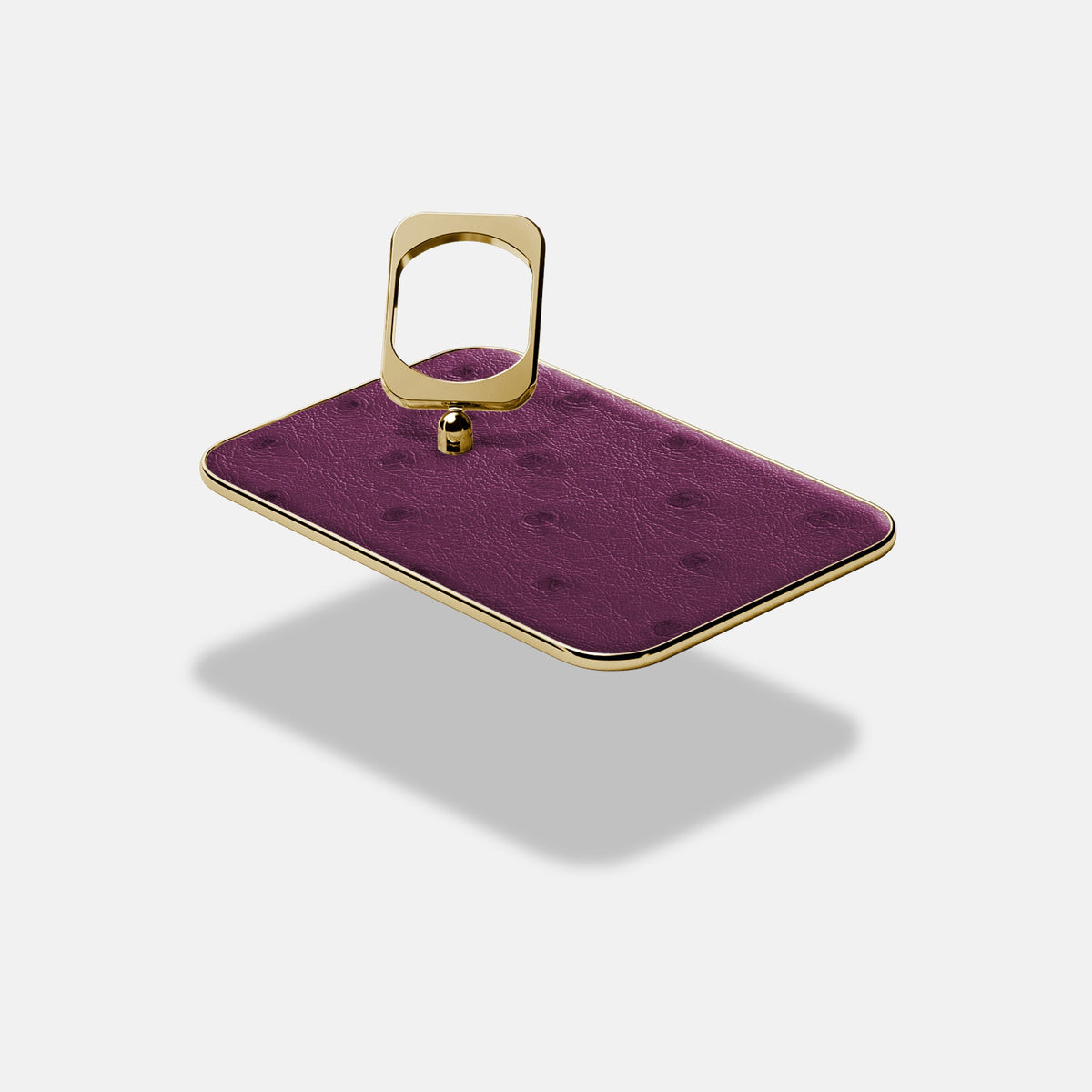 MagSafe Ring For iPhone 18 Pro In Ostrich -4 | Purple-Gold