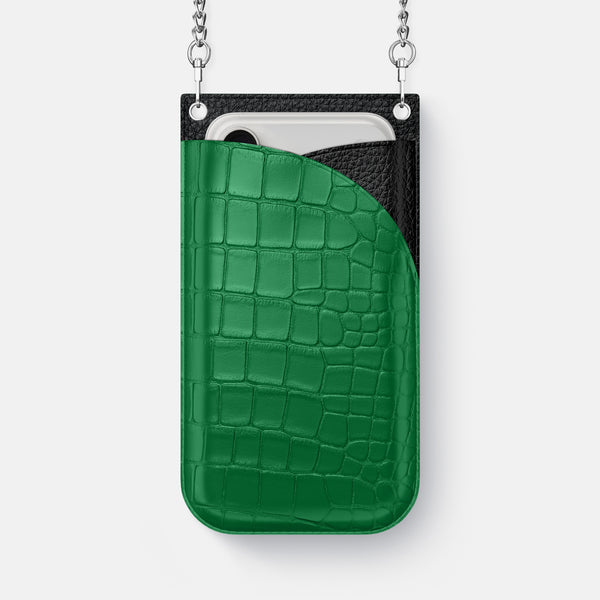 Crossbody Bag For iPhone 17 Air In Alligator