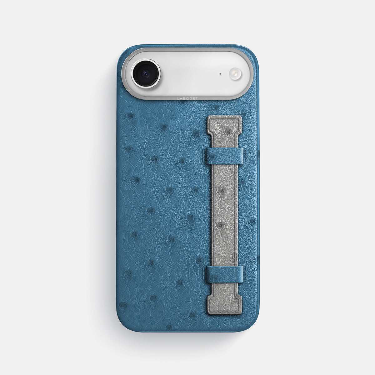 Handle Case Coloré For iPhone 17 Air In Ostrich -1 | Blue-Jeans-Steel