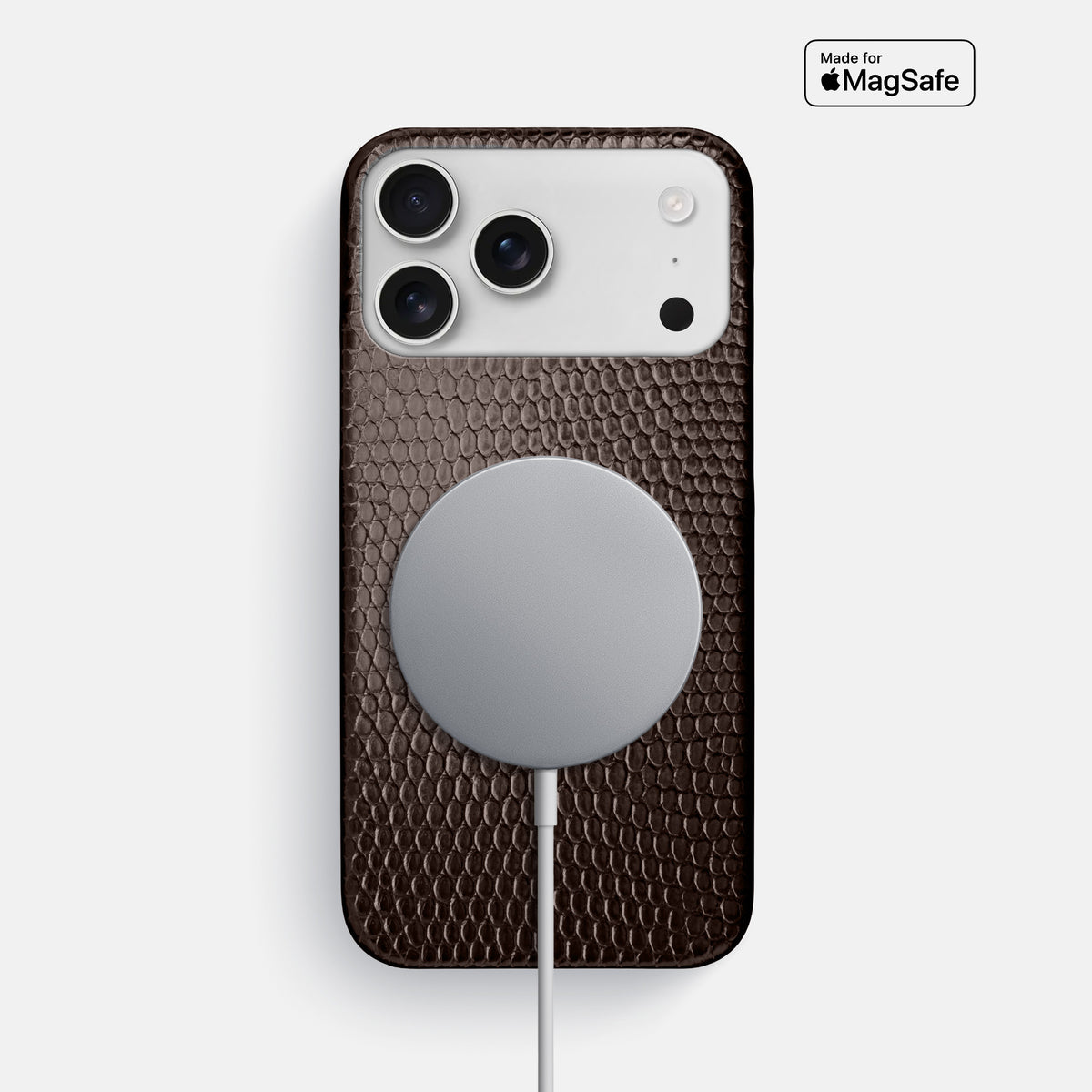 Slim Case For iPhone 17 Pro Max In Lizard -5 | Brown