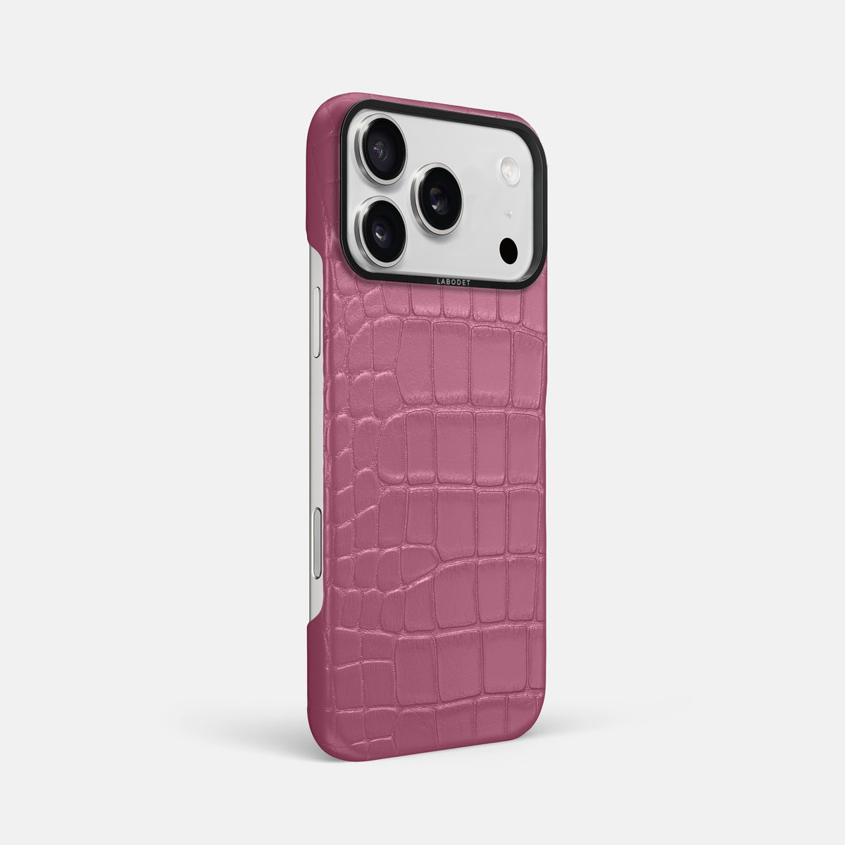 Classic Case For iPhone 17 Pro Max In Alligator -2 | Pink-Lagoon-Black