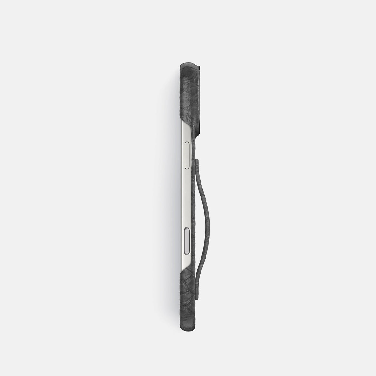 Finger Case For iPhone 18 Pro In Python -3 | Grey-Black