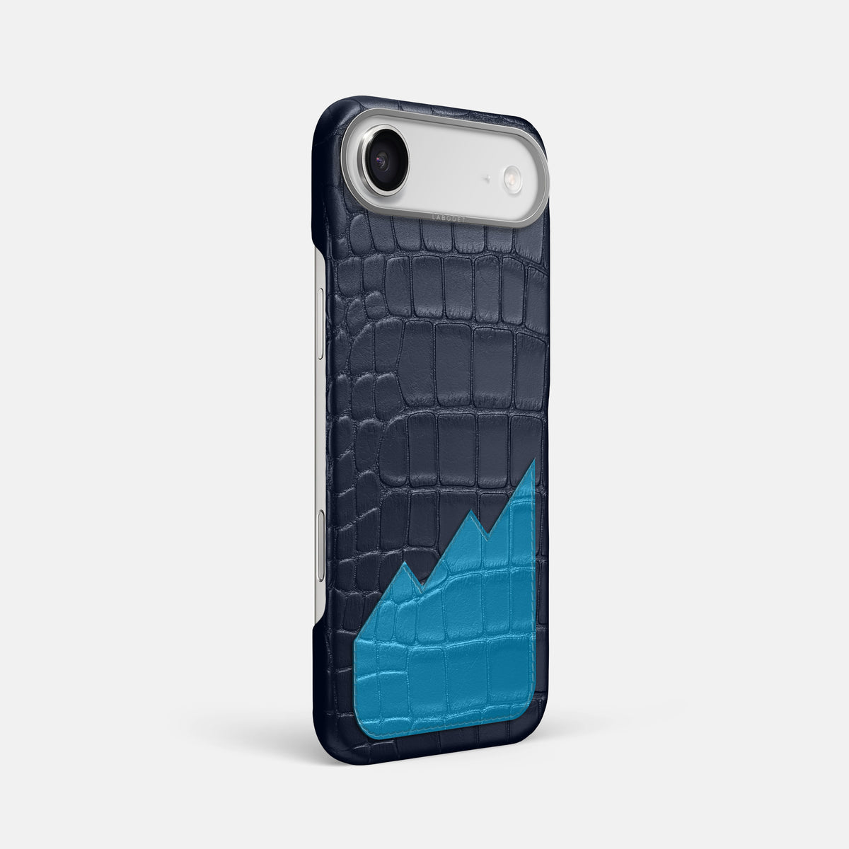 Classic Case With UpOnly For iPhone 17 Air In Alligator -2 | Navy-Blue-Steel