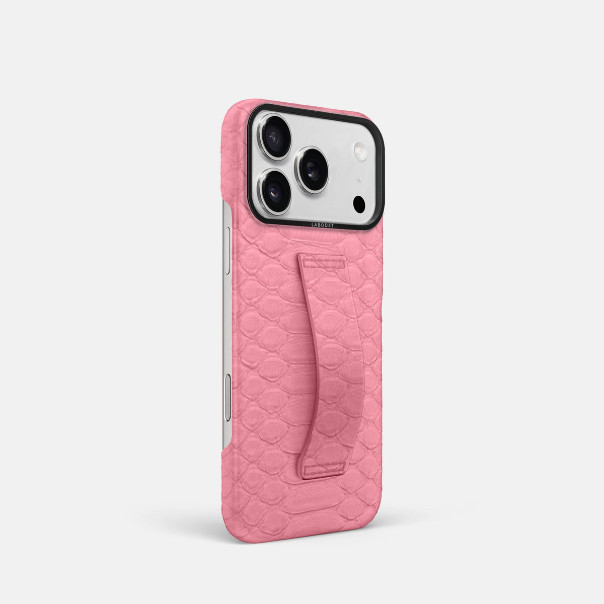 Finger Case For iPhone 18 Pro In Python -2 | Pink-Black