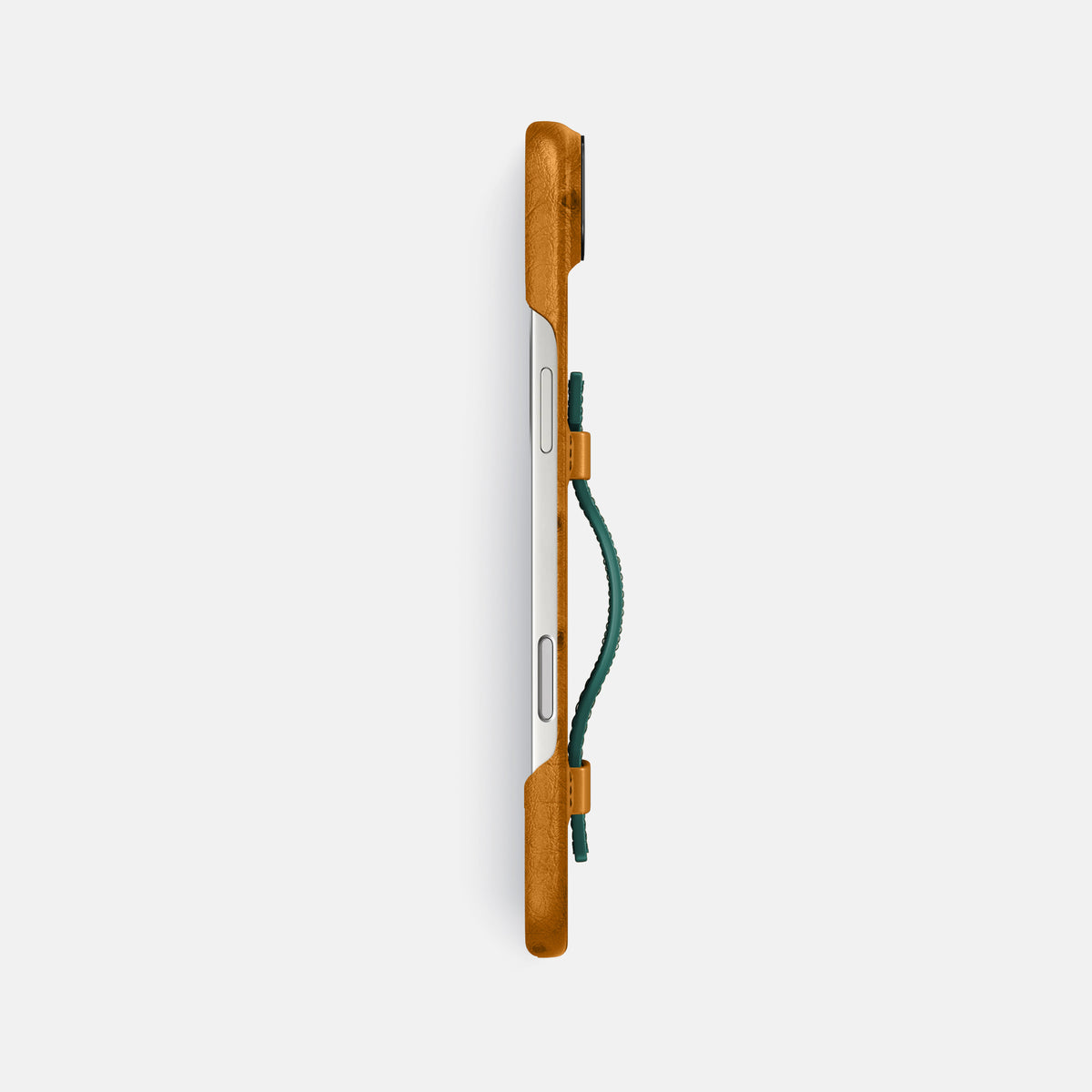 Handle Case Coloré For iPhone 17 Air In Ostrich -3 | Chestnut-Black