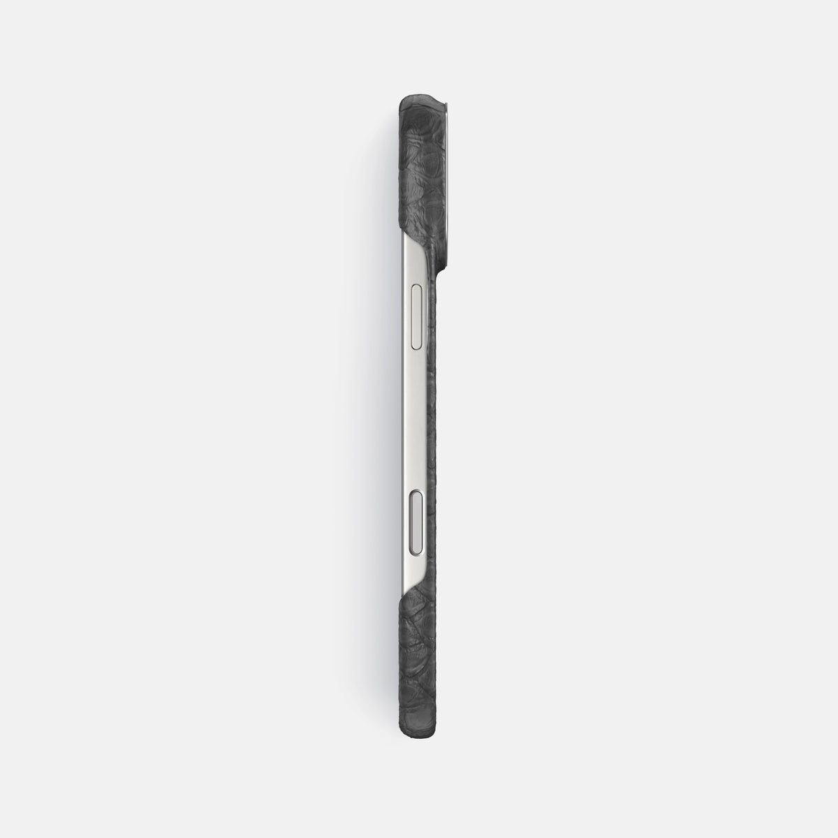 Classic Case For iPhone 17 Pro Max In Python -3 | Grey-Steel