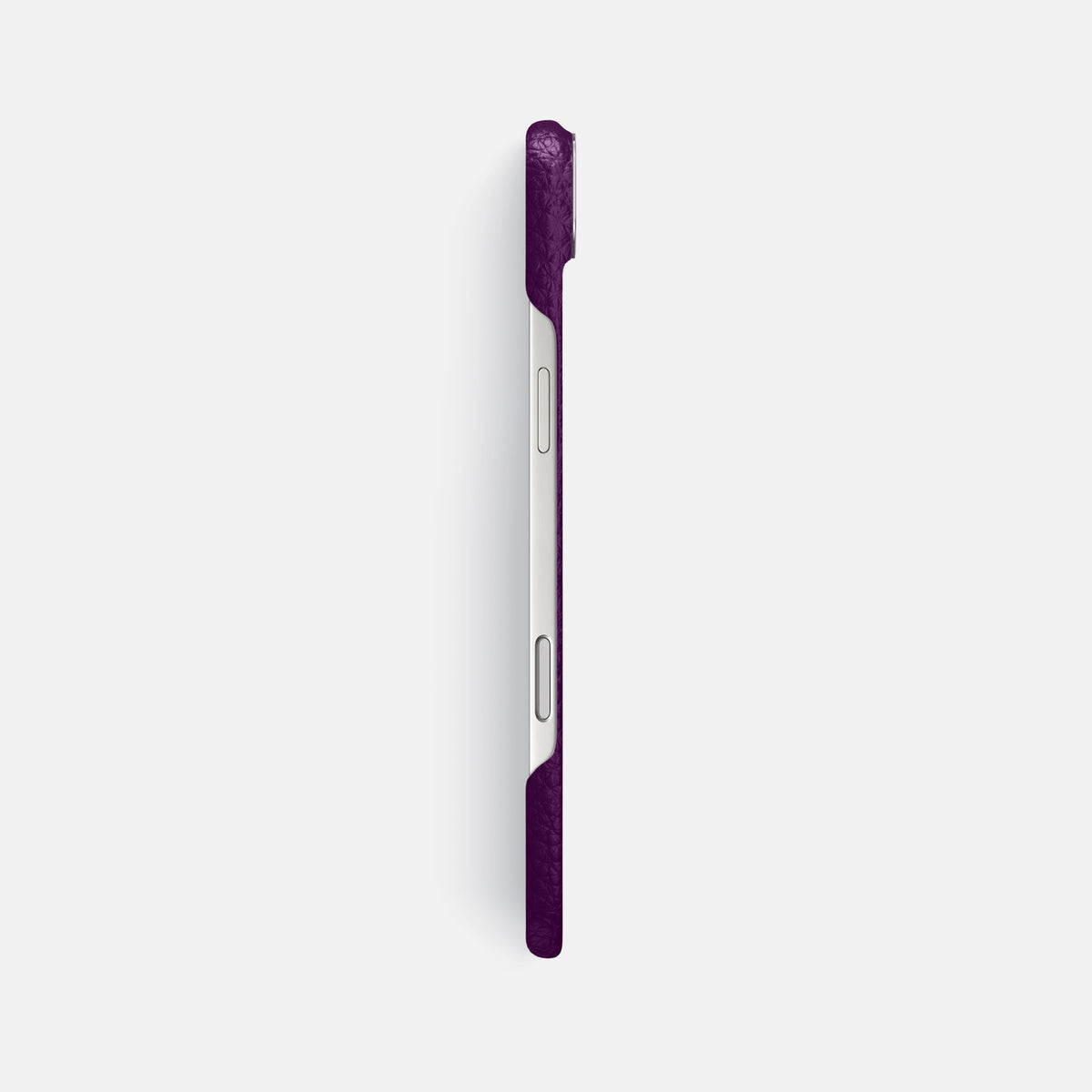 Classic Case For iPhone 17 Air In Calf -3 | Violet-Steel