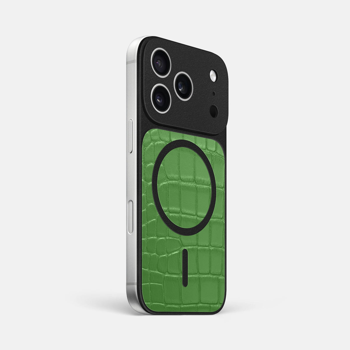 MagSafe Mask For iPhone 18 Pro Max In Alligator -2 | Apple-Green