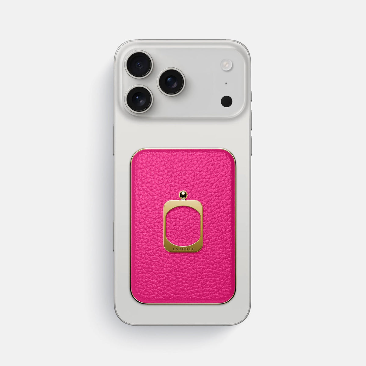 MagSafe Ring For iPhone 18 Pro Max In Calf -2 | Magenta-Gold