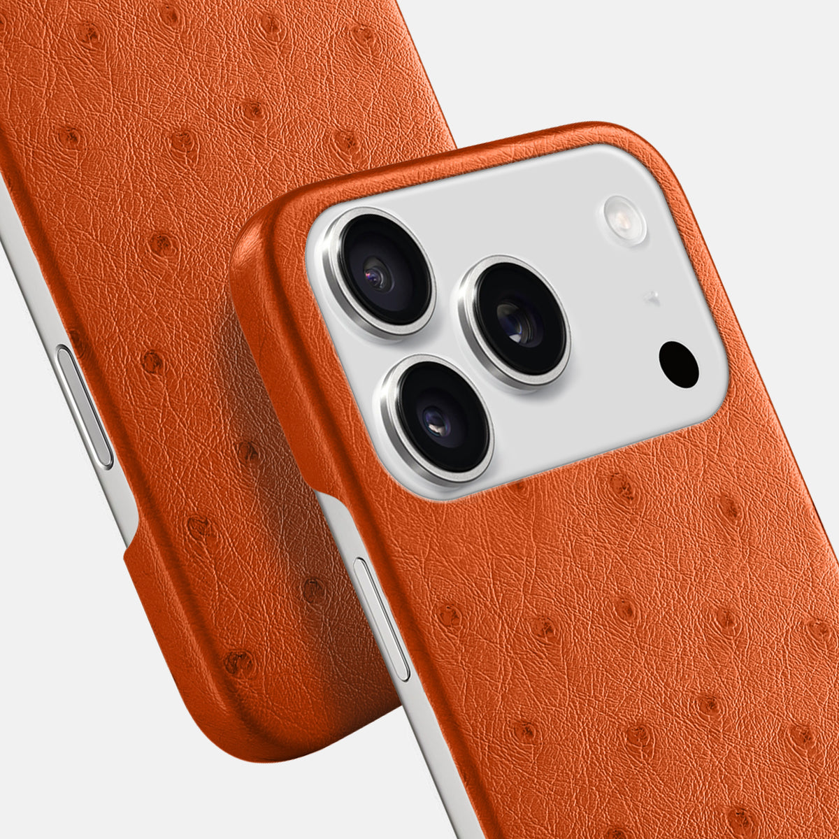 Slim Case For iPhone 17 Pro In Ostrich -6 | Orange