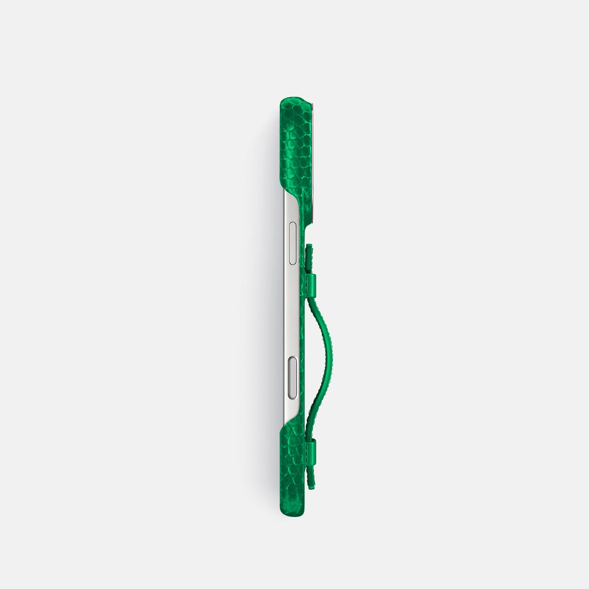Handle Case For iPhone 18 Pro In Lizard -3 | Apple-Green-Steel