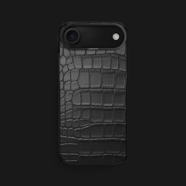 Classic Case Edition Black For iPhone 17 Air In Alligator