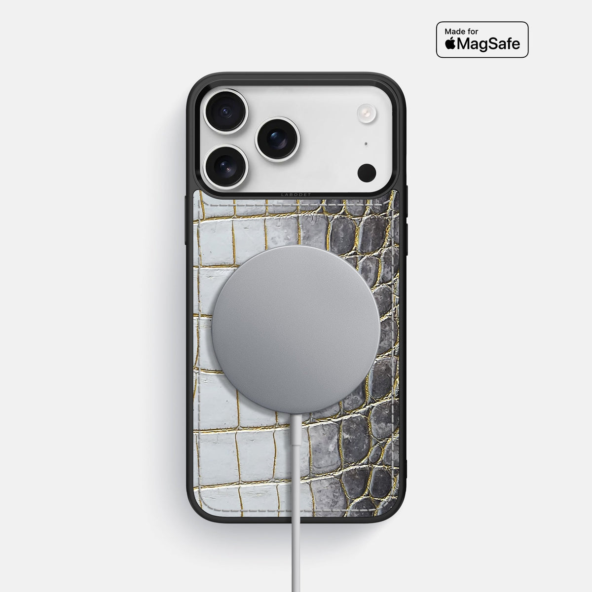 Sport Case For iPhone 18 Pro Max In Himalayan Crocodile -5 | Gold