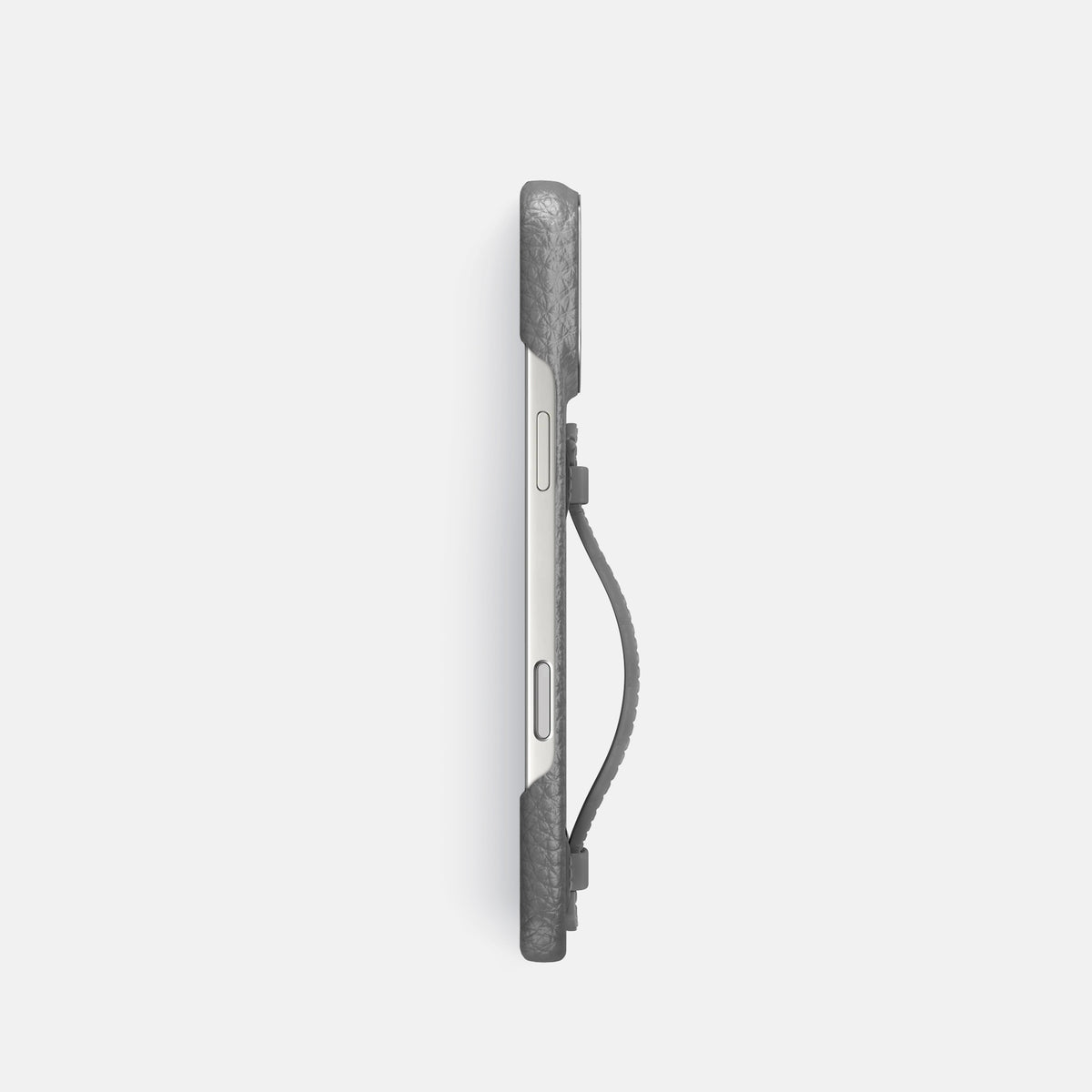 Center Handle For iPhone 17 Pro In Calf -2 | Souris-Steel