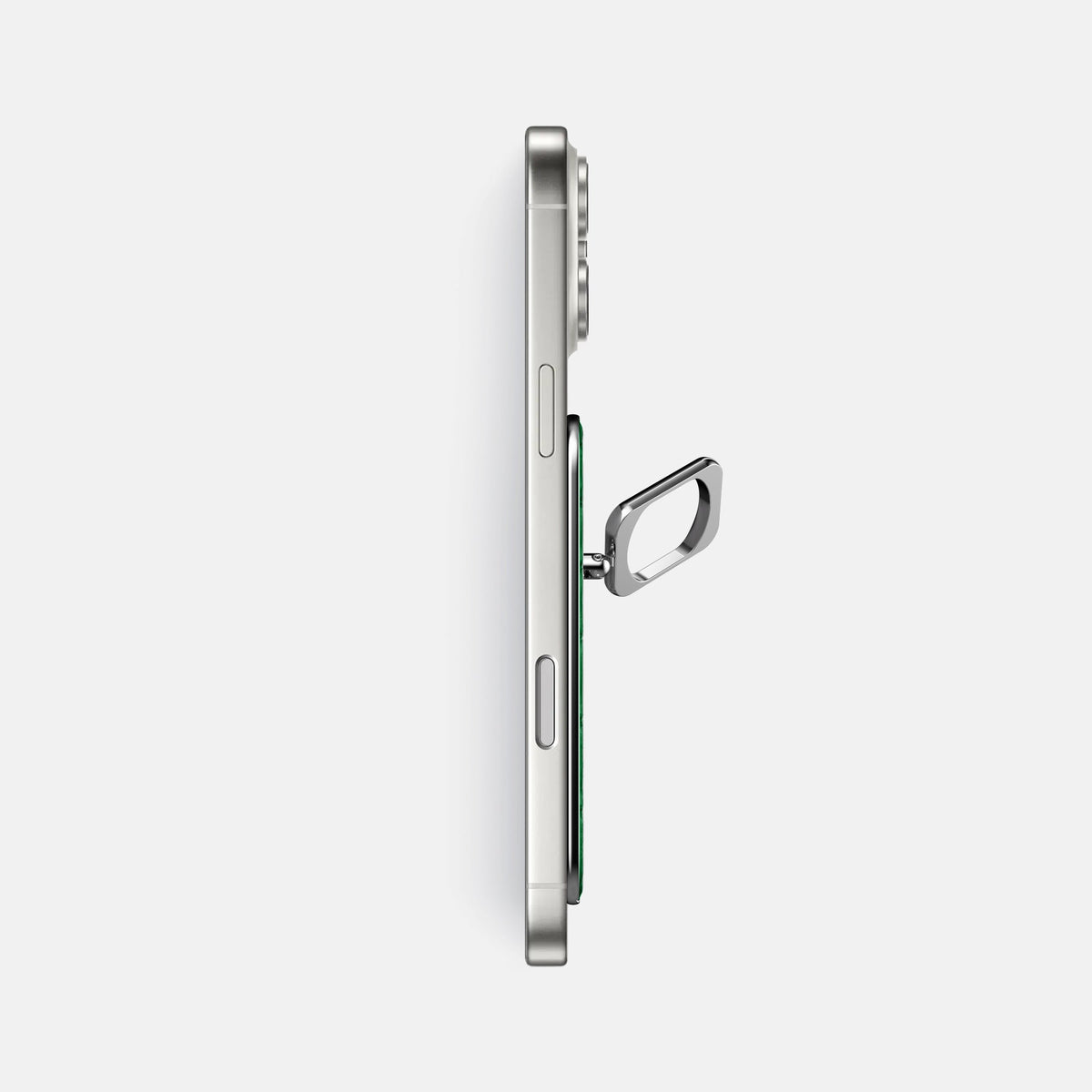 MagSafe Ring For iPhone 18 Pro Max In Alligator -3 | Forest-Green-Steel