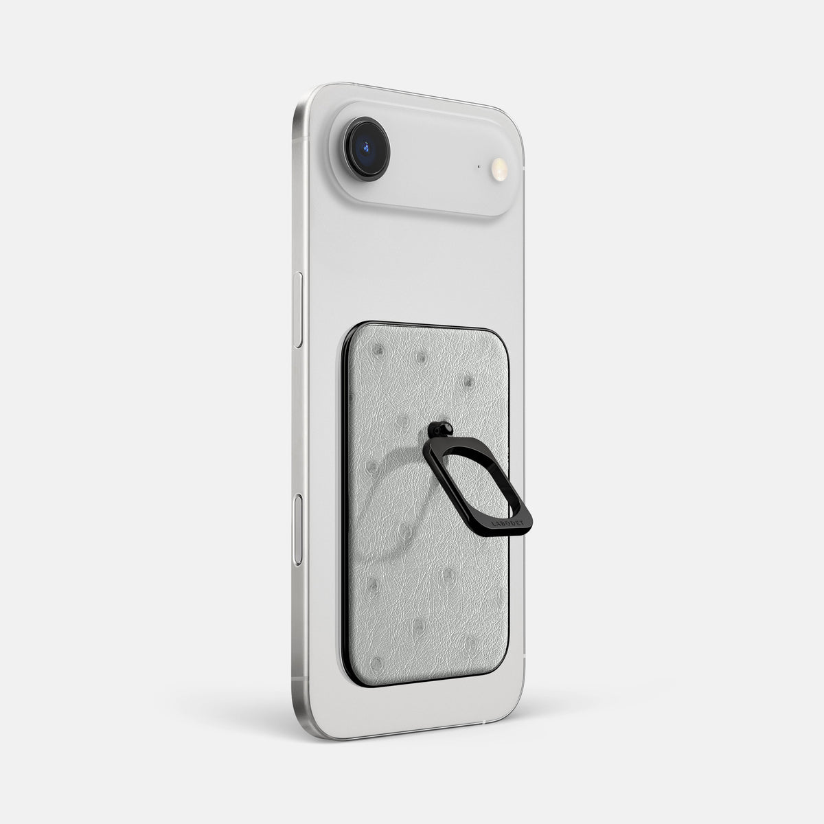 MagSafe Ring For iPhone 17 Air In Ostrich -1 | White-Black