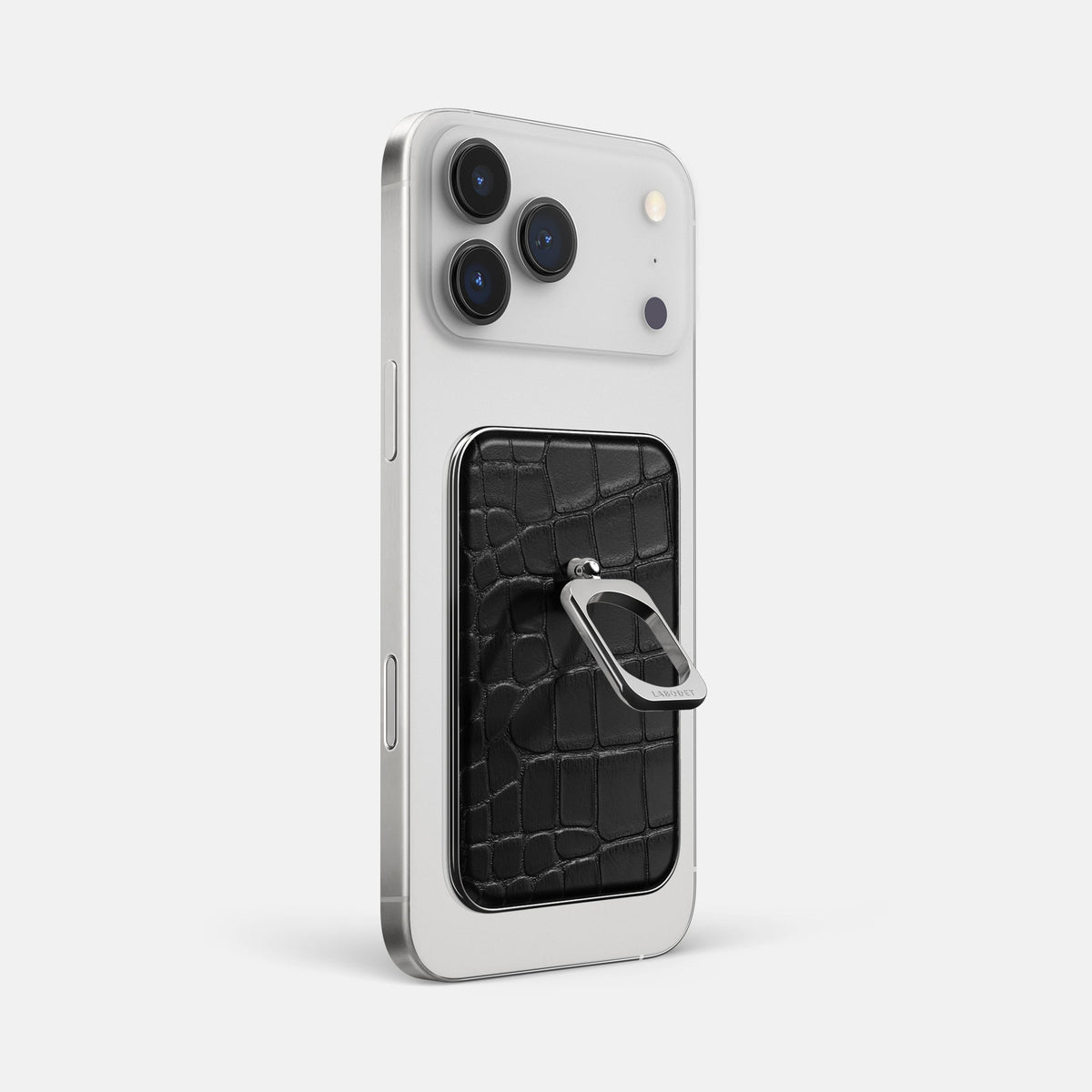 MagSafe Ring For iPhone 18 Pro Max In Alligator -2 | Black-Steel