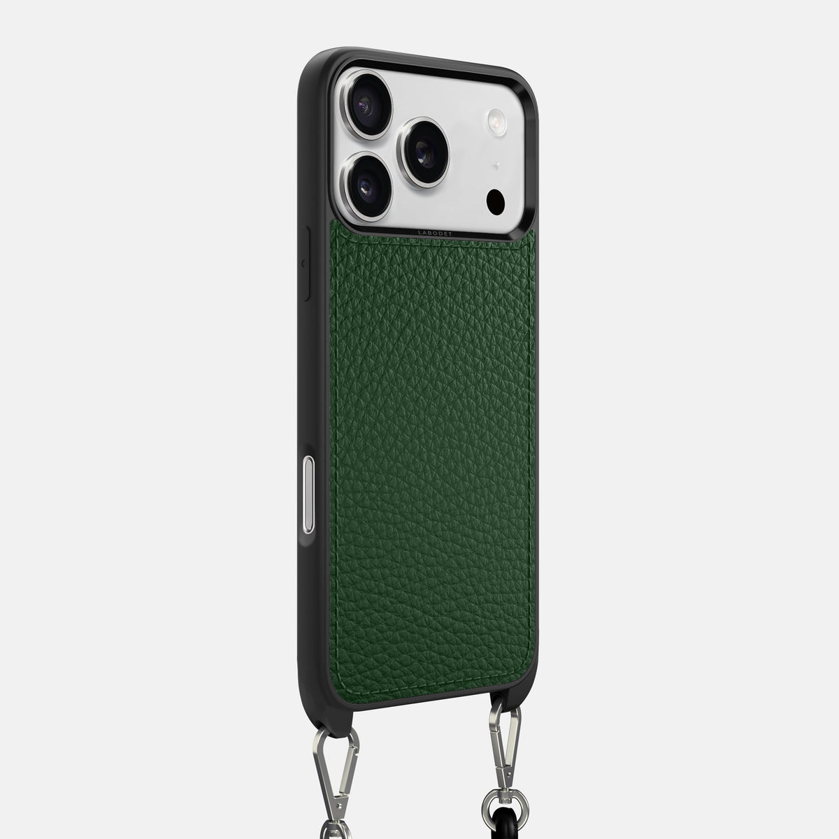 Crossbody Sport Case For iPhone 18 Pro Max In Calf -2 | Dark-Green