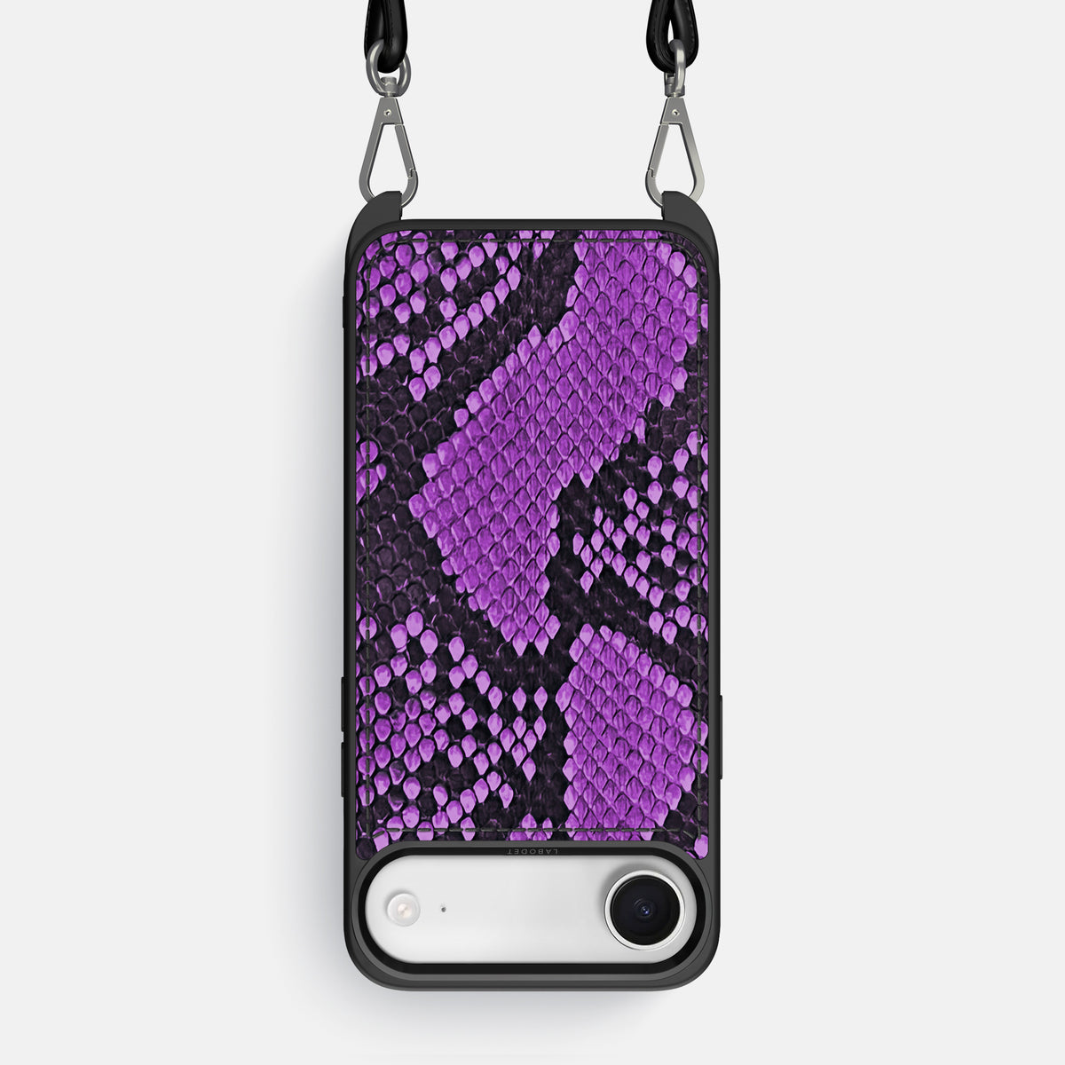 Crossbody Sport Case For iPhone 17 Air In Deluxe Python -1 | Purple
