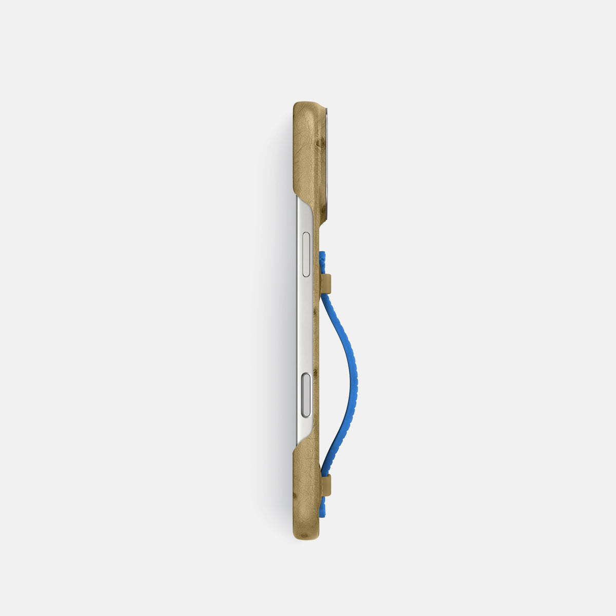 Center Handle Coloré For iPhone 17 Pro In Ostrich -2 | Desert-Sand-Steel
