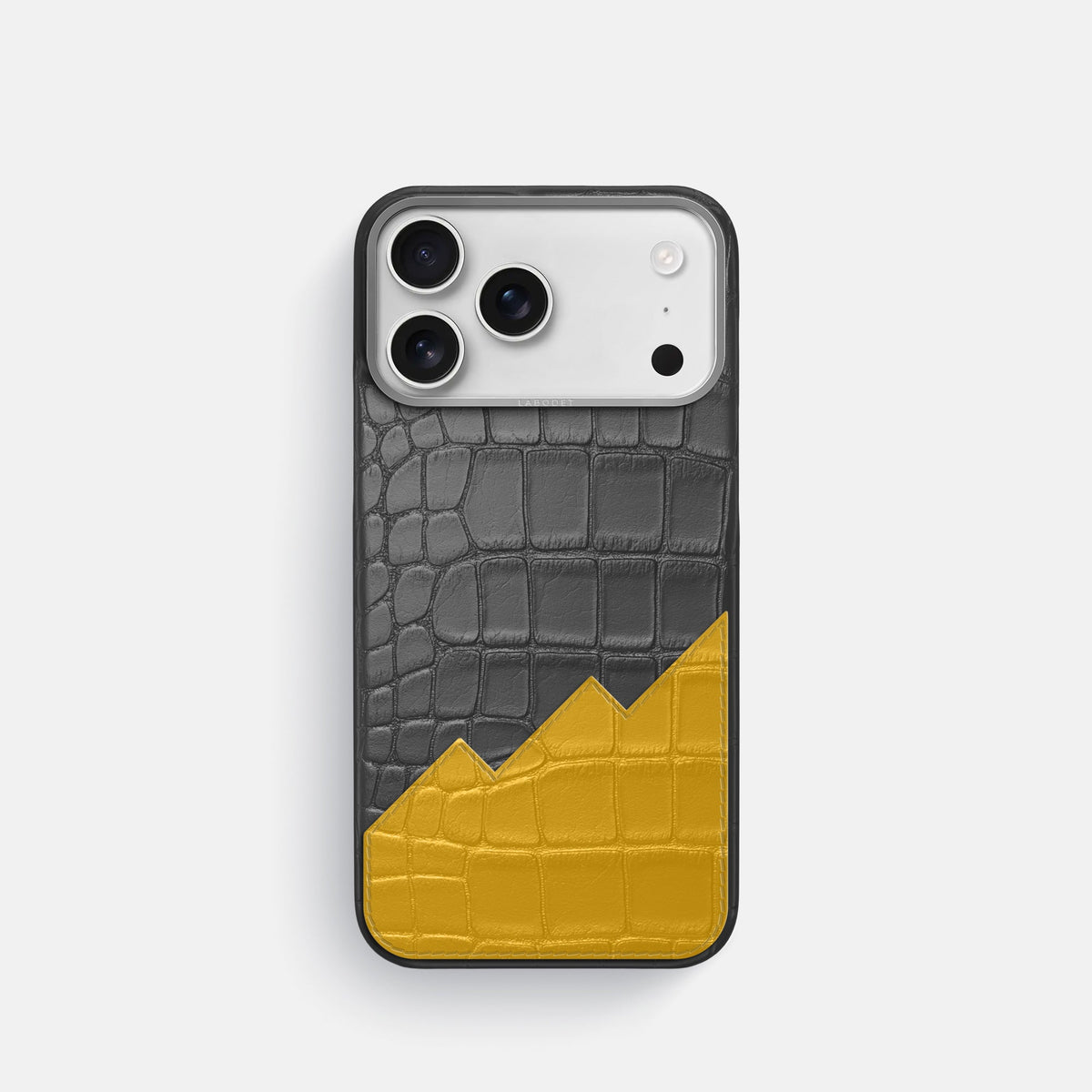 Classic Case With UpOnly For iPhone 18 Pro In Alligator -1 | Grey-Steel