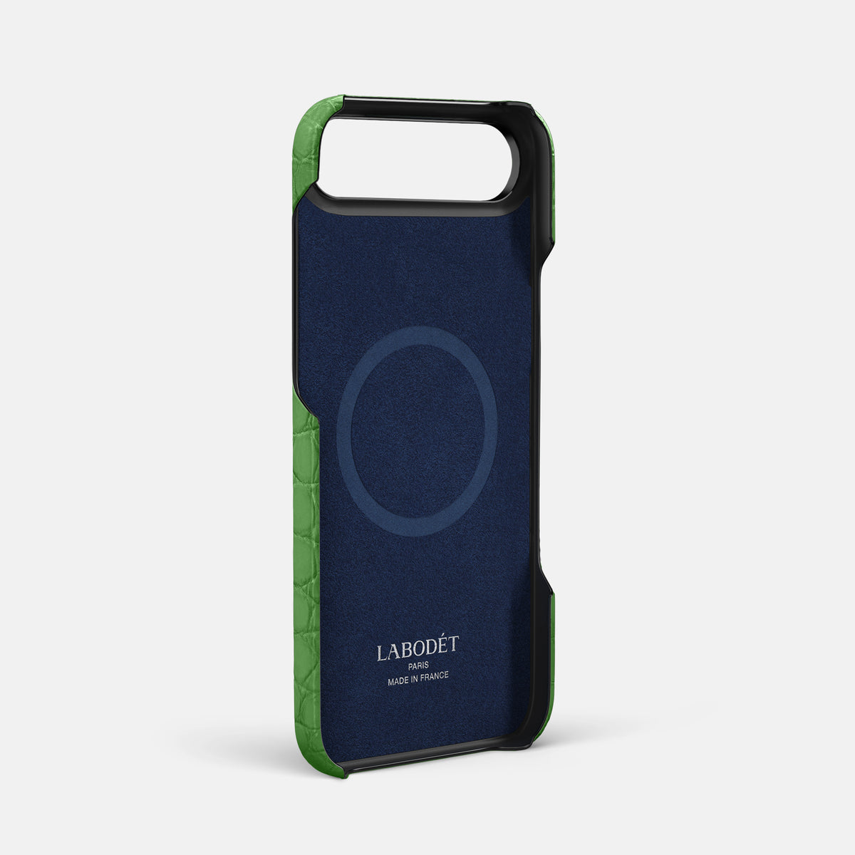 Classic Case With Oval For iPhone 17 Air In Alligator -3 | Apple-Green-Black