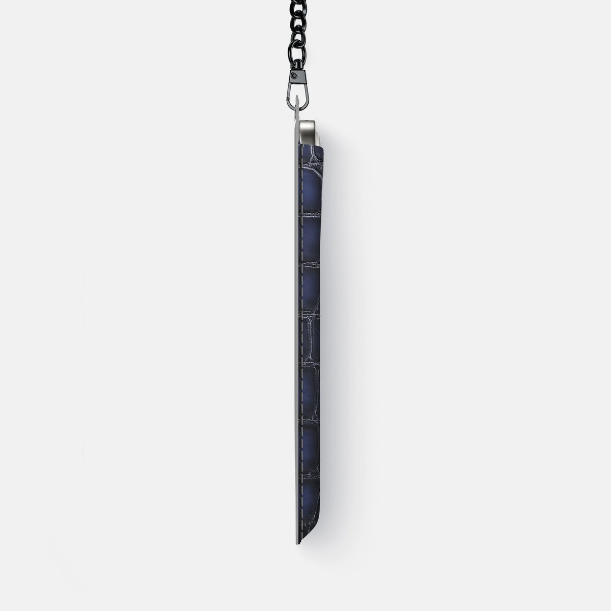 Crossbody Bag For iPhone 18 Pro Max In Patina Alligator -4 | Havana-Blue-Black
