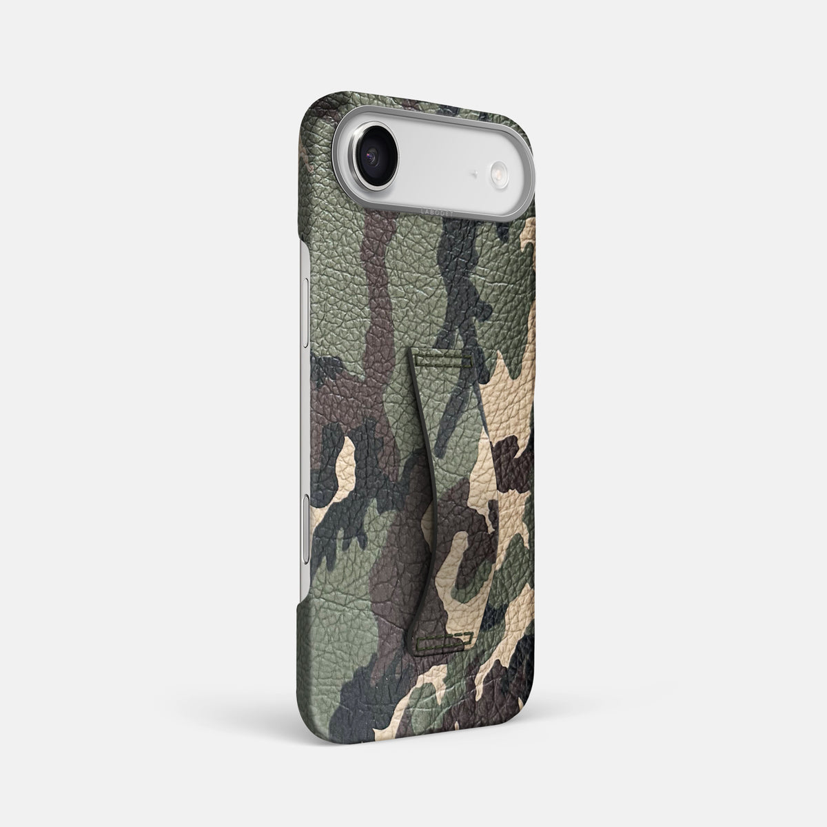 Finger Case For iPhone 17 Air In Calf -2 | Camouflage-Steel