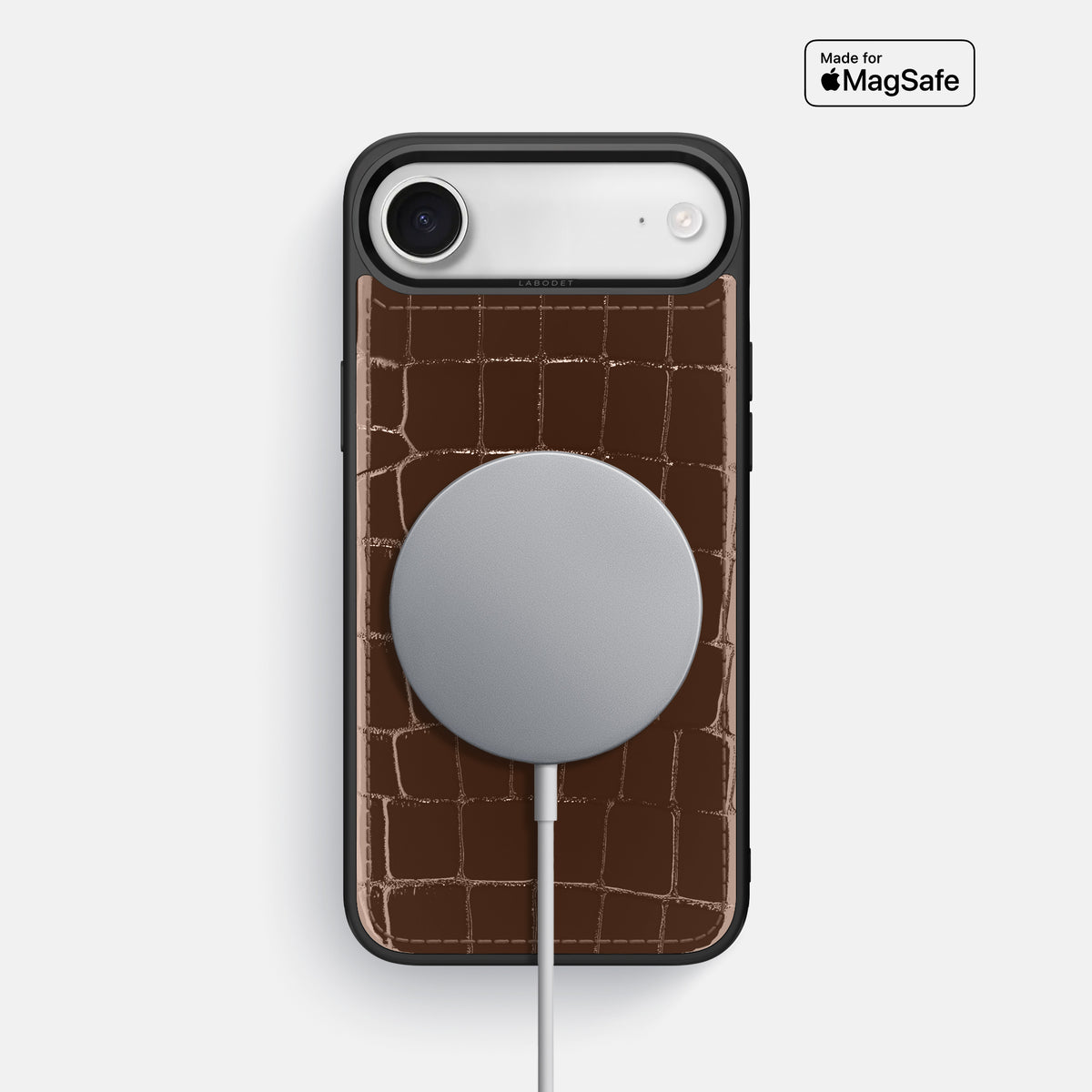 Sport Case For iPhone 17 Air In Shiny Alligator -5 | Brown