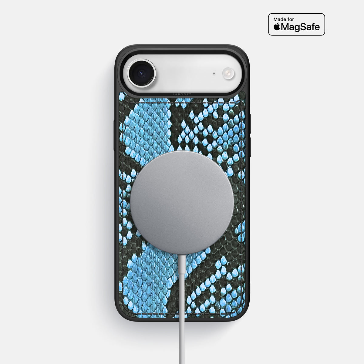 Sport Case For iPhone 17 Air In Deluxe Python -5 | Pacific-Blue