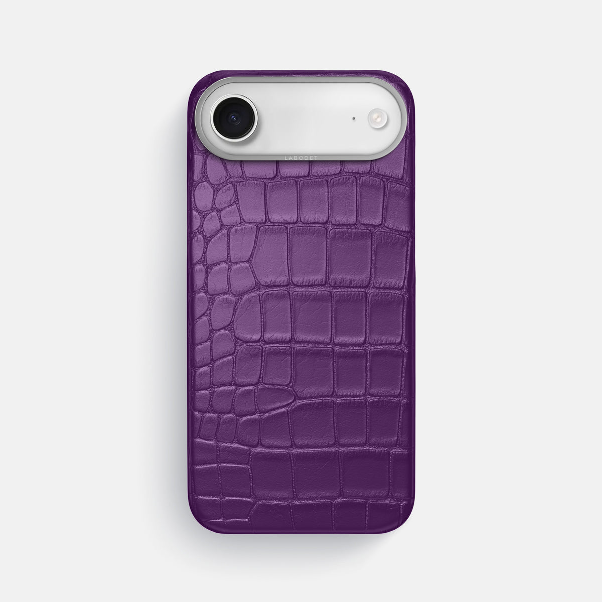 Classic Case For iPhone 17 Air In Alligator -1 | Purple-Steel